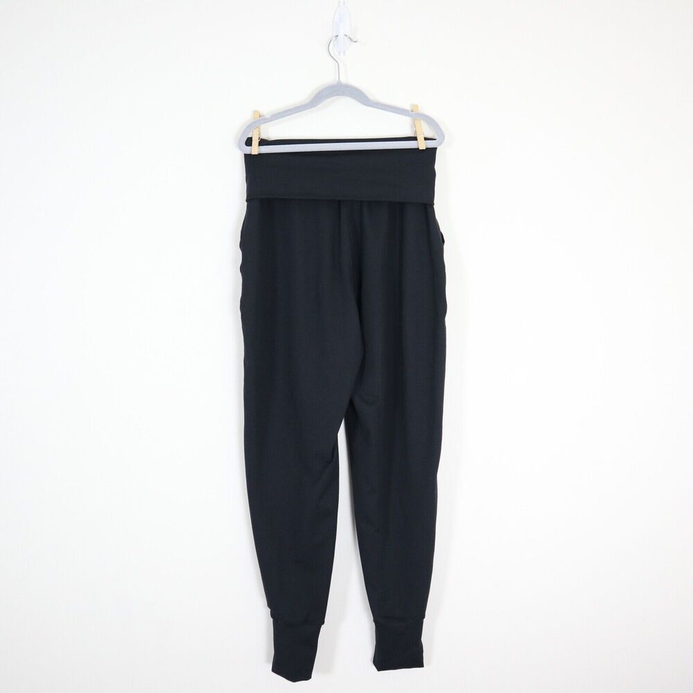 Offline by Aerie Size XS The Hugger Jogger Pants Black Fold Over Waist - Picture 8 of 10